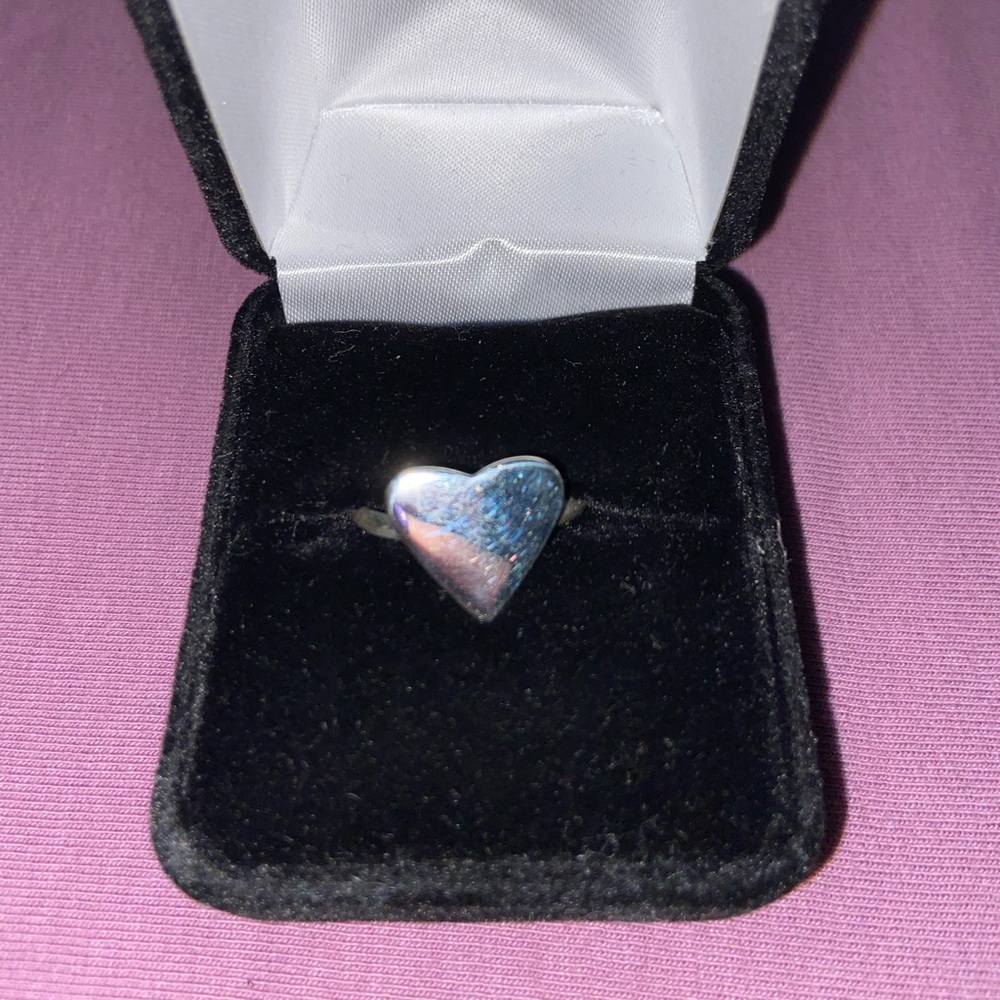 Silver Heart Ring